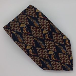 Tommy Hilfiger Golf Bag/Club Themed Men's Necktie